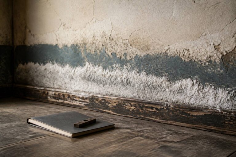 Salpêtre sur un mur : ce que révèlent les efflorescences