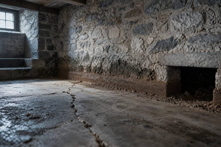 Termite souterrain : par où il entre dans une maison ancienne