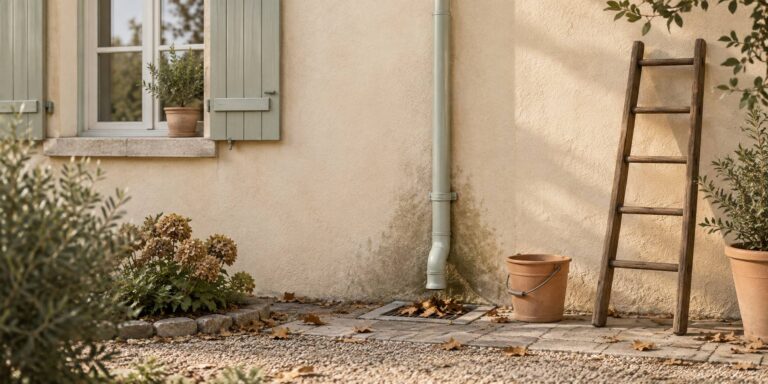 Gouttière et regard bouchés : la cause d&rsquo;humidité qu&rsquo;on oublie
